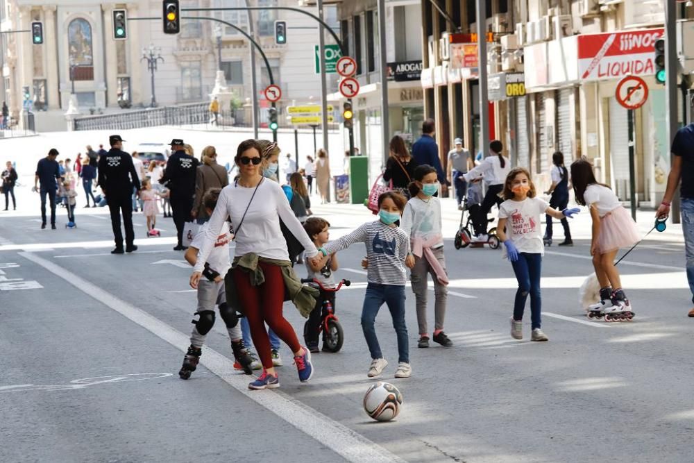 Coronavirus en Murcia: Así ha sido el primer día de desconfinamiento para los niños