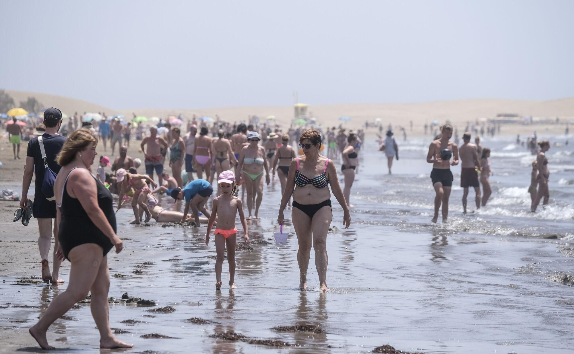 Jornada de calor en Maspalomas (29/07/25)
