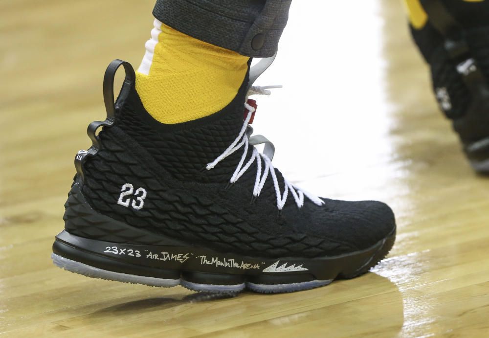 Las curiosas zapatillas de los jugadores de la NBA
