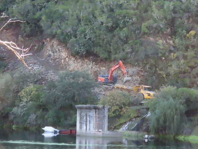 FOTOGALERÍA | Así avanzan las obras del puente de Cedillo en Cáceres