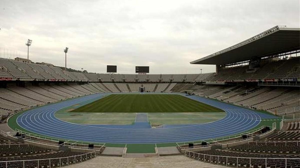 ¡Empiezan las obras en Montjuic! Así está el estadio donde jugará el Barça la próxima temporada