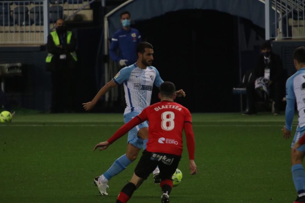 Partido de la Liga SmartBank: Málaga CF - Logroñés.