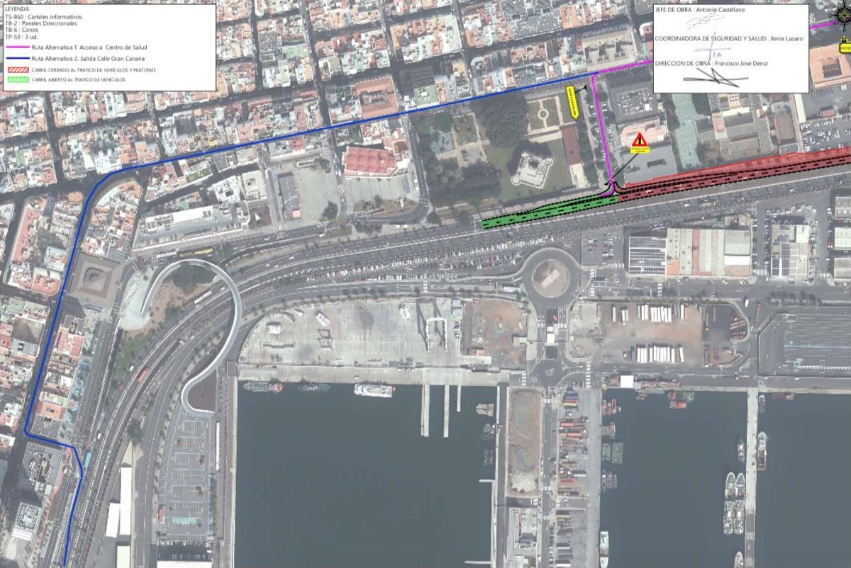 Cortes en la GC-1 este sábado y domingo por las obras de Belén María: horarios, tramos afectados y desvíos
