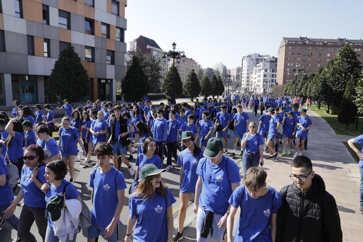 Marcha por la dignidad de la Fundación Vinjoy