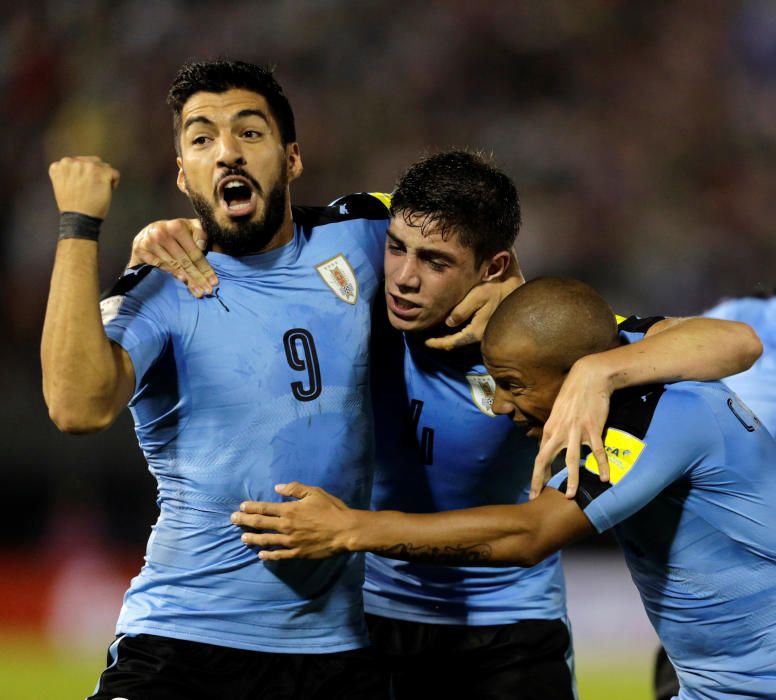 Fede Valverde marca en su debut con Uruguay