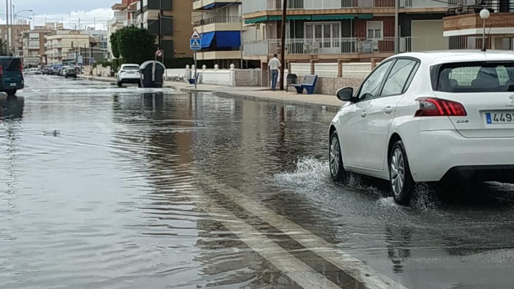 Lluvia e inundaciones en Santa Pola