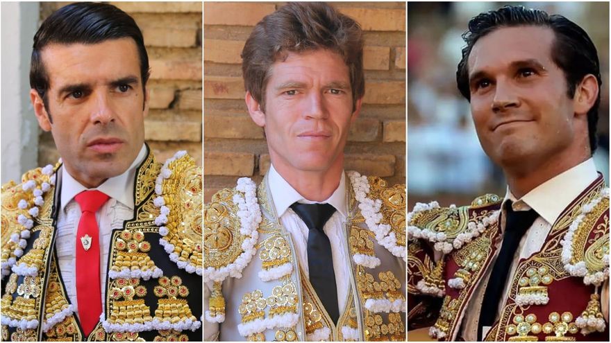 Emilio de Justo, Borja Jiménez y Curro Durán, cartel para el 31 de agosto en Priego