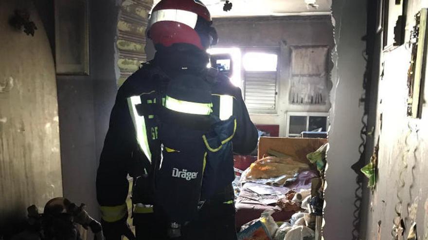 Un bombero de Gran Canaria se contagia de Fiebre Q en la extinción de un incendio