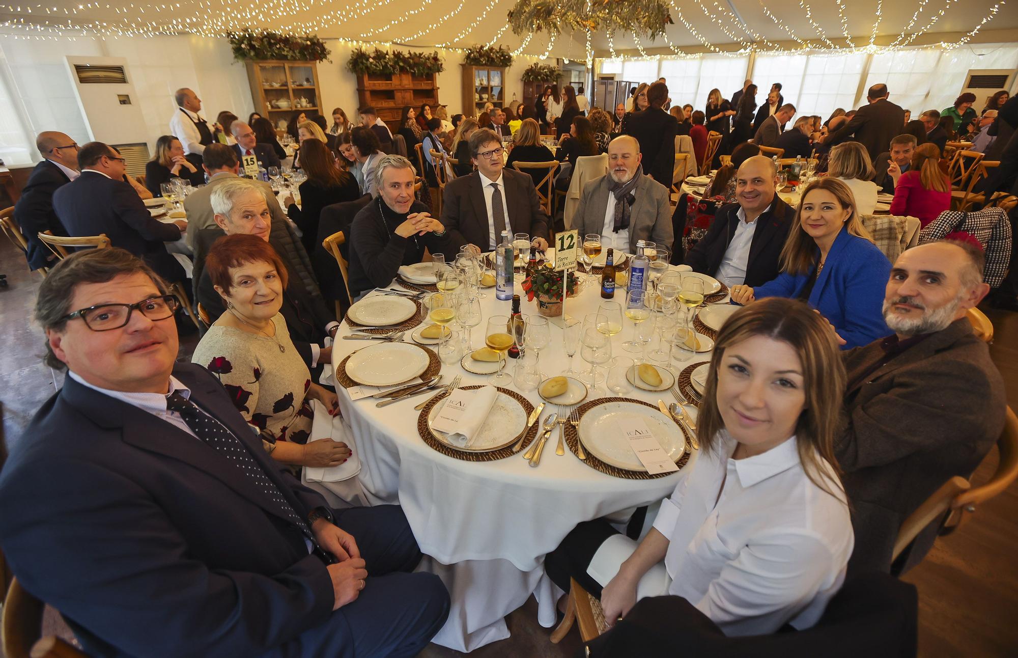 Comida de hermandad del Colegio de Abogados con motivo de la fiesta de la Inmaculada