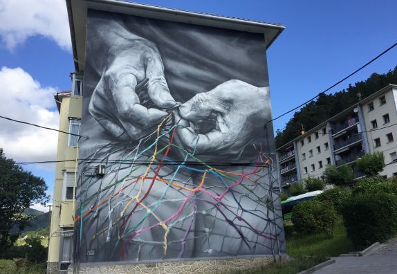 Tres de los mejores murales del mundo del pasado año se pueden ver en Galicia