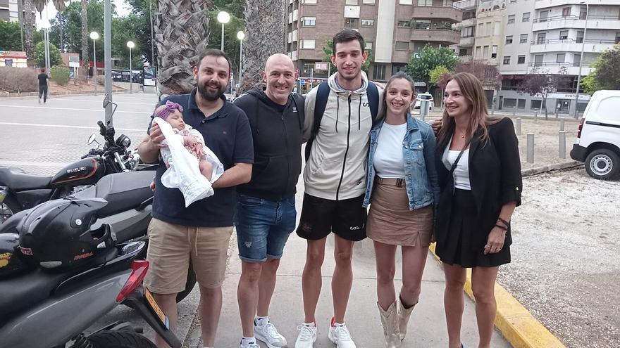 Así ha recibido la Safor al atleta Quique Llopis