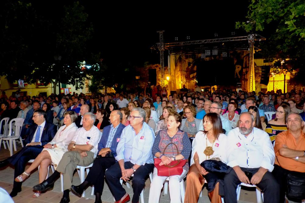 La representación de del Tractat d''Almirra celebrada ayer