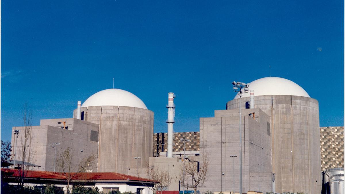 La central nuclear de Almaraz.