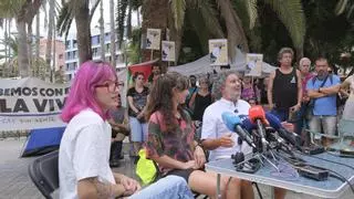 La protesta por la vivienda crece en Canarias: una acampada reúne ya a medio centenar de personas en la plaza de La Feria