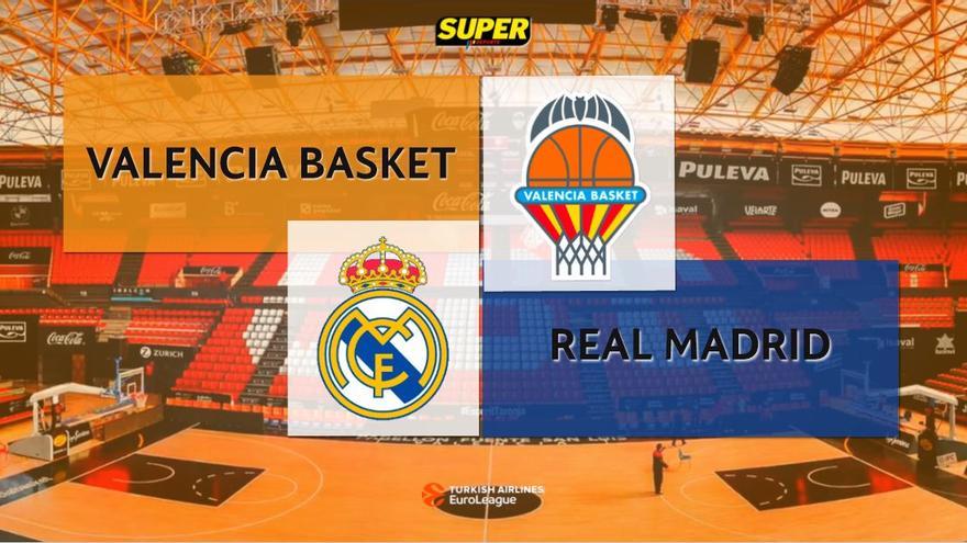 Así fue el Valencia Basket - Real Madrid