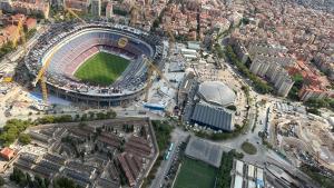El Spotify Camp Nou sigue tomando forma entre la incertidumbre