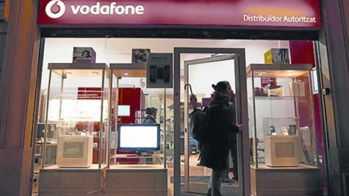 'Telecos' 8Tienda de Vodafone, grupo que negocia comprar Ono.