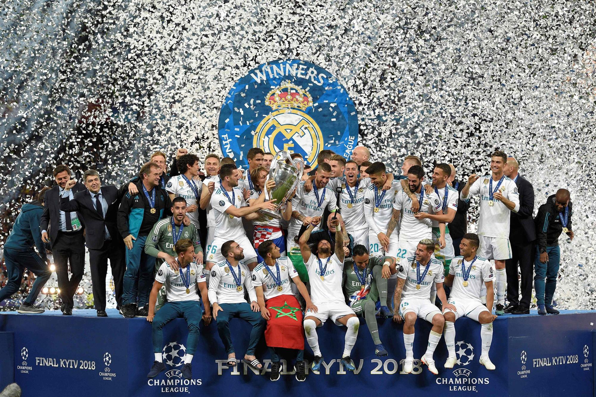 El Real Madrid conquistó la 13ª Champions ante el Liverpool en 2018.