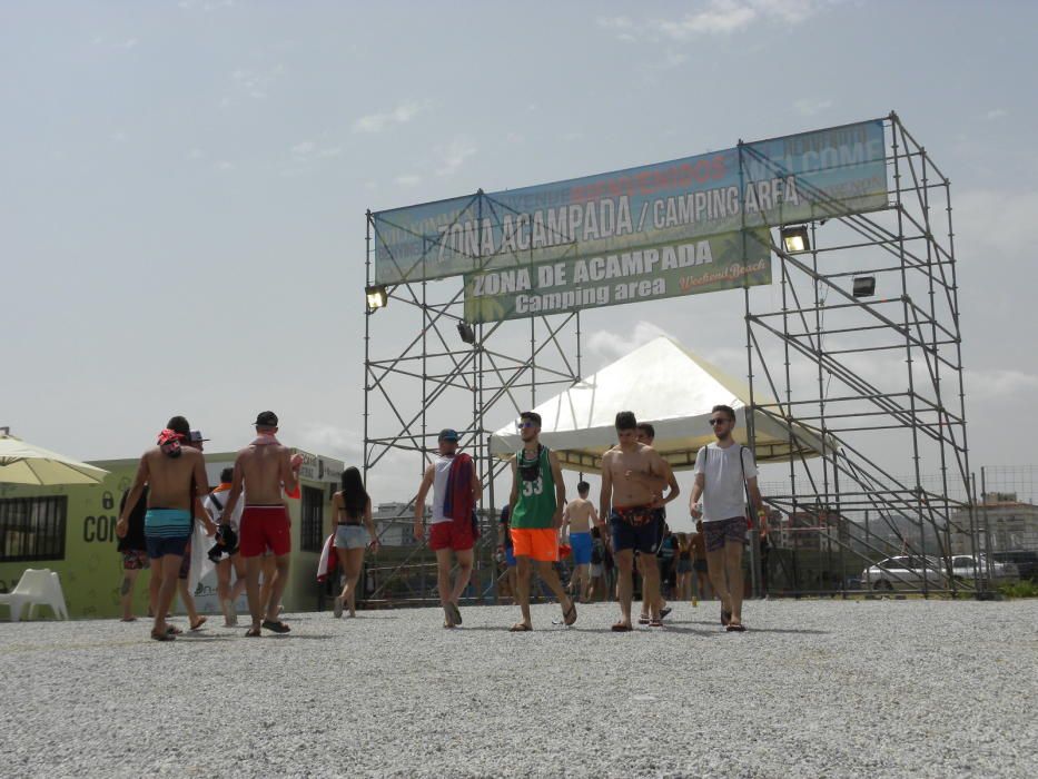 Wekeend Beach 2017: Torre del Mar recibe a los primeros 'weekers'