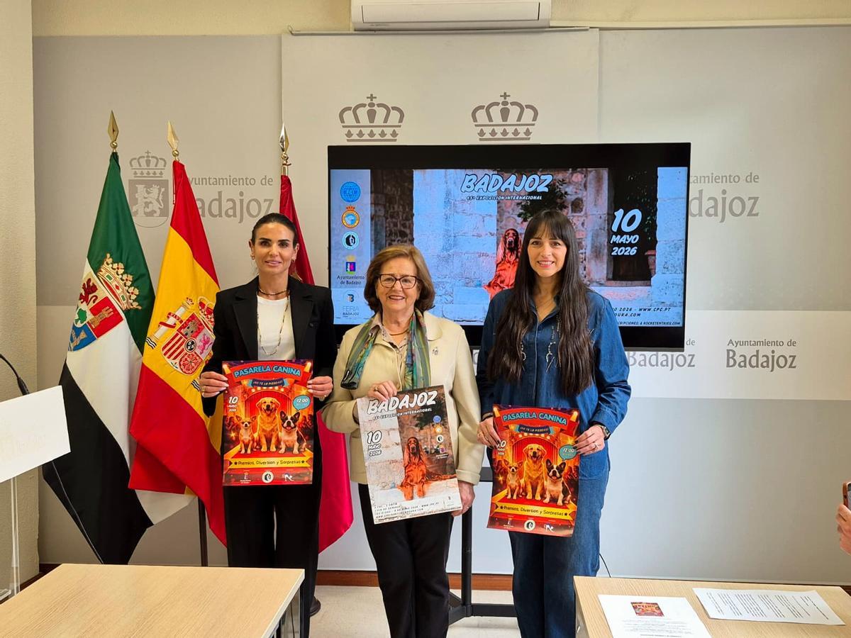 Presentacion de la Exposición Internacional Canina de Badajoz