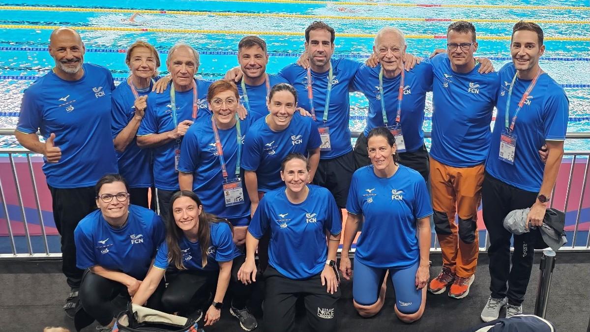 Nedadors i nedadores catalans al Mundial Màsters de Doha