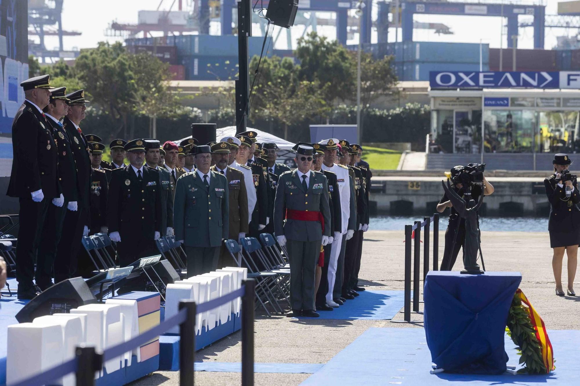 Actos de la festividad de la Policía Nacional