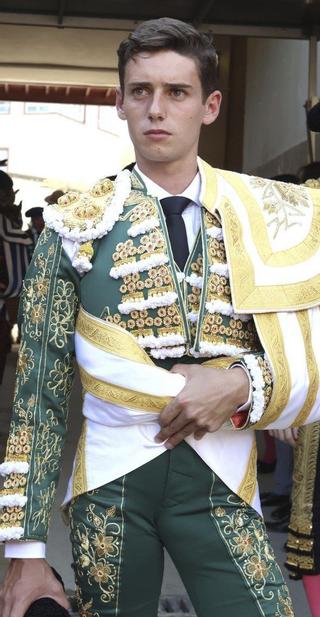 El novillero Javier Cuartero.