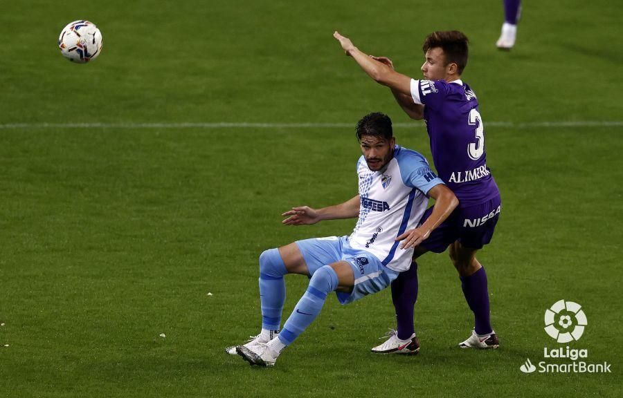 Málaga - Sporting, en imágenes