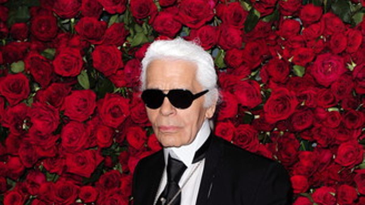 El diseñador de moda alemán Karl Lagerfeld, el pasado martes, 15 de noviembre de 2011, en una gala benéfica en Nueva York