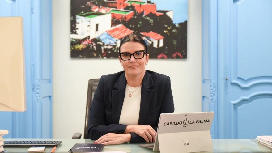 Raquel Rebollo, consejera de Turismo del Cabildo de La Palma.