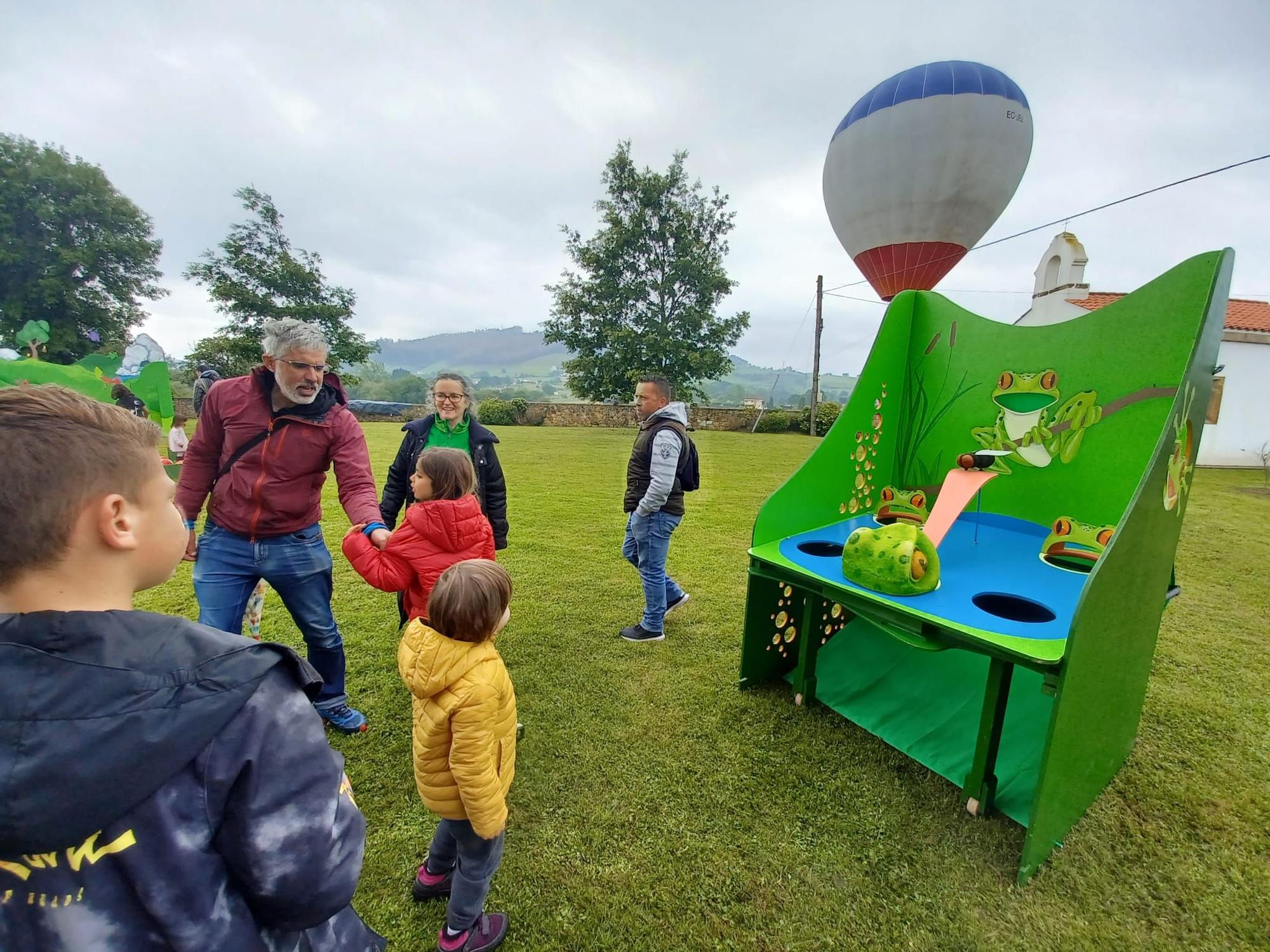 Llanera, paraíso de las familias: así está siendo la gran fiesta en los jardines de la Casa de Cultura de Lugo