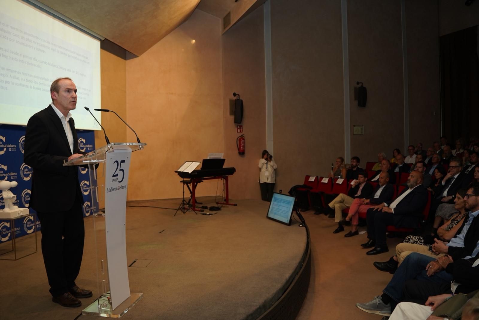 Las imágenes del acto del 25 aniversario del Mallorca Zeitung