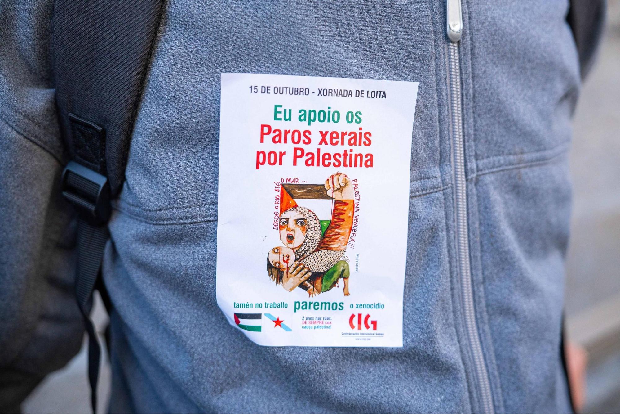 Vigo continúa en pie contra el genocidio de Israel sobre Palestina