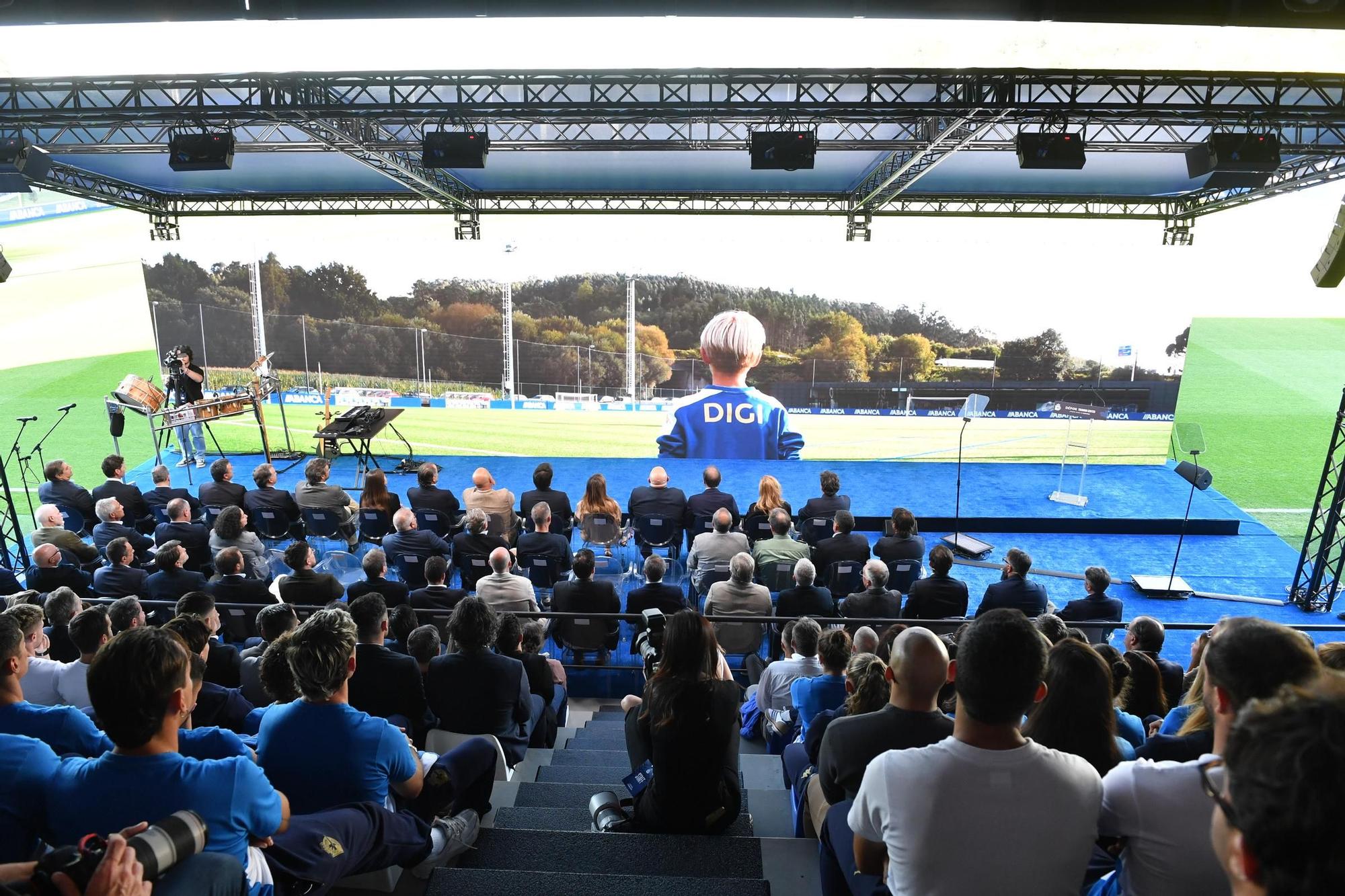 Acto de presentación del nuevo Abegondo