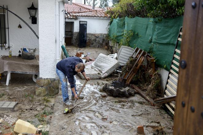 Daños causados por la lluvia en la Comunidad de Madrid