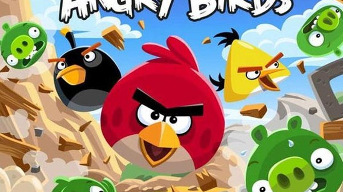 Los personajes del popular videojuego 'Angry Birds'.