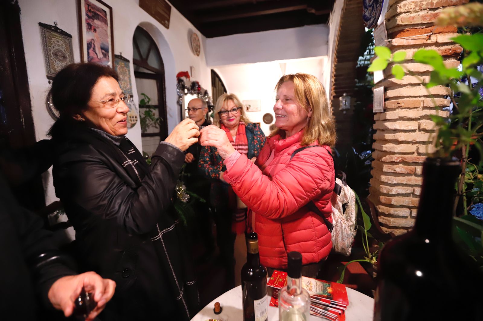 Los patios abren por Navidad pese a la lluvia