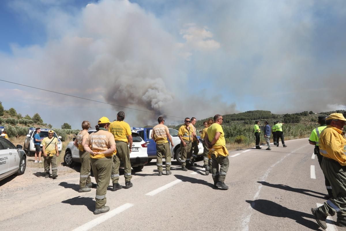 Incendio en la Serra Calderona