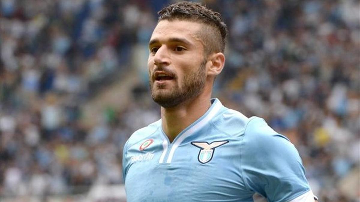 Antonio Candreva juega en la Lazio