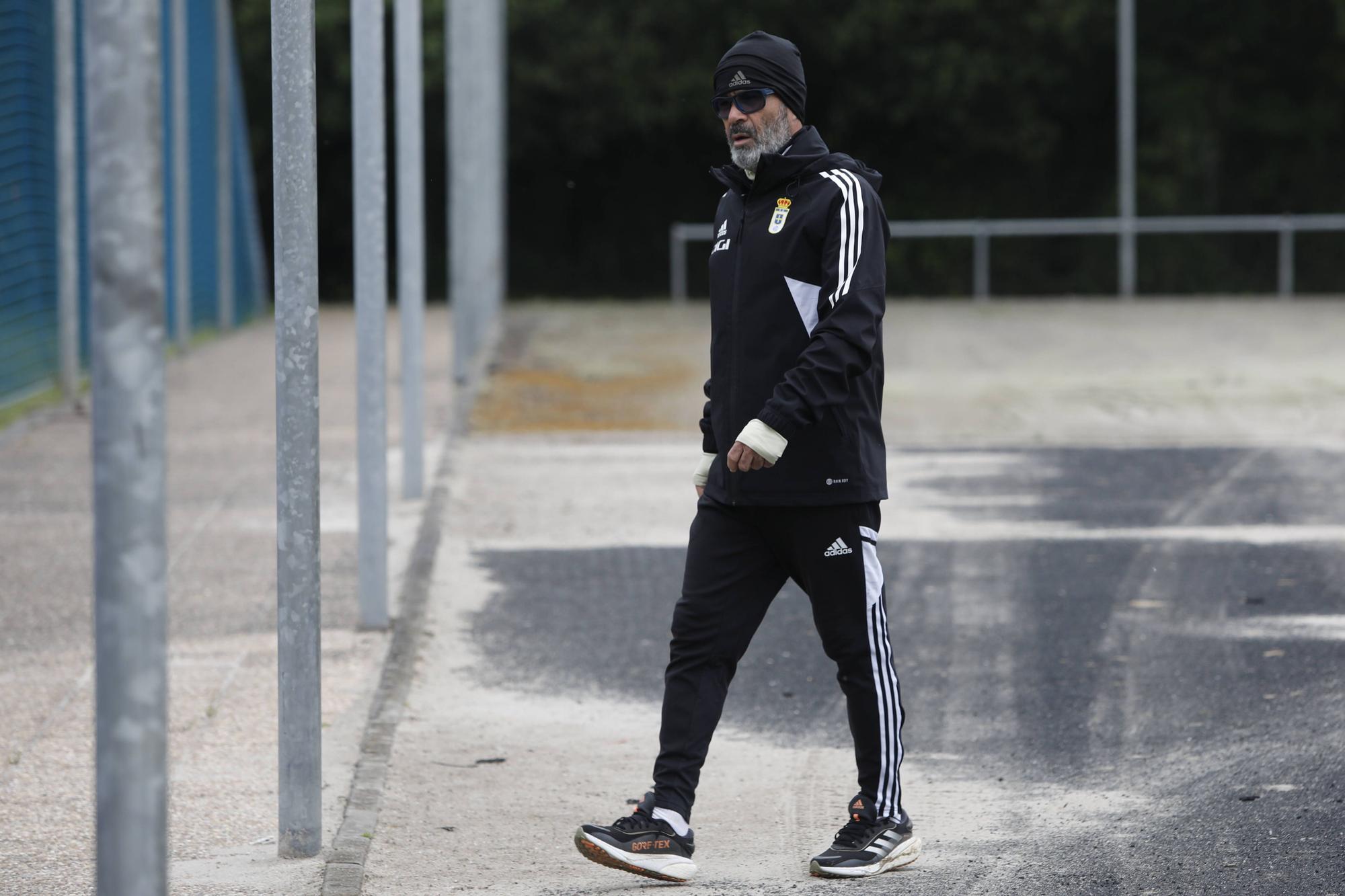 EN IMÁGENES: entrenamiento del Oviedo