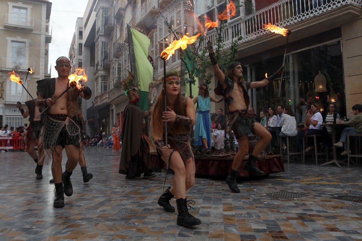 Todas las imágenes del Desfile General de Tropas y Legiones de este sábado en Cartagena