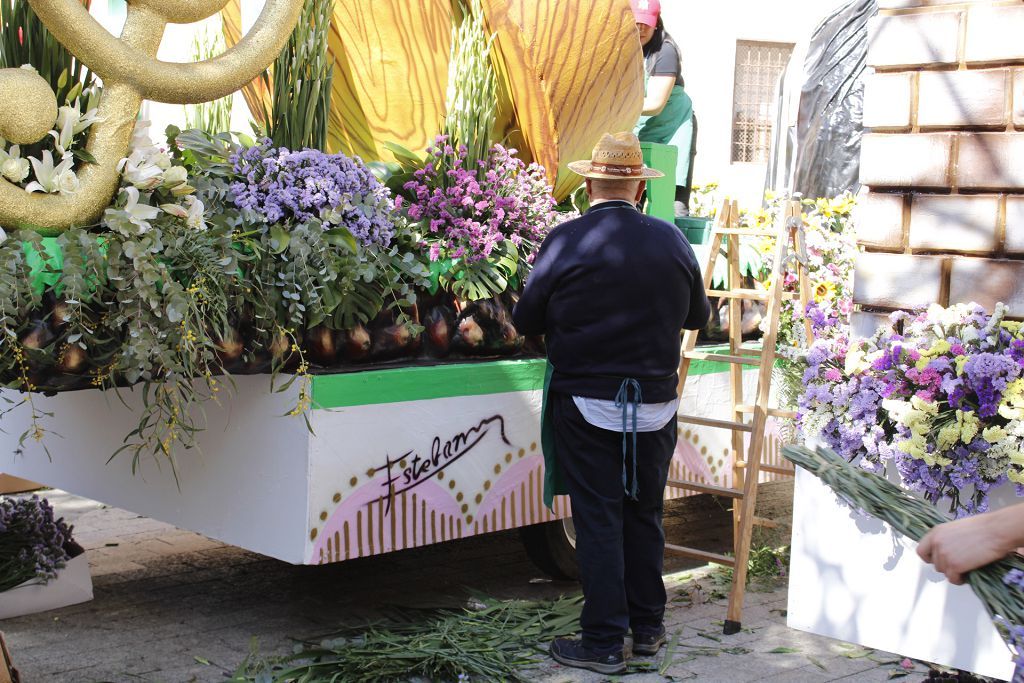 Estas son las carrozas que podrás ver esta tarde en el desfile de la Batalla de las Flores