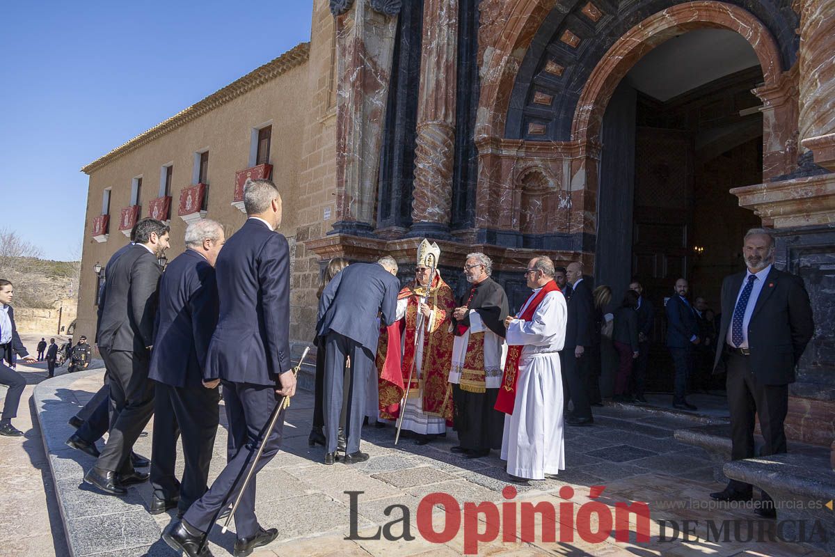 Visita de los reyes de España a Caravaca (explanada de la Basílica)