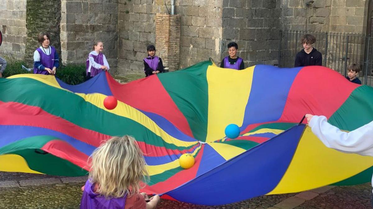 Una de les activitats fetes al costat de la Basílica. | AJUNTAMENT DE CASTELLÓ