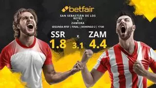 UD San Sebastián de los Reyes vs. Zamora CF: horario, TV, estadísticas, cuadro y pronósticos
