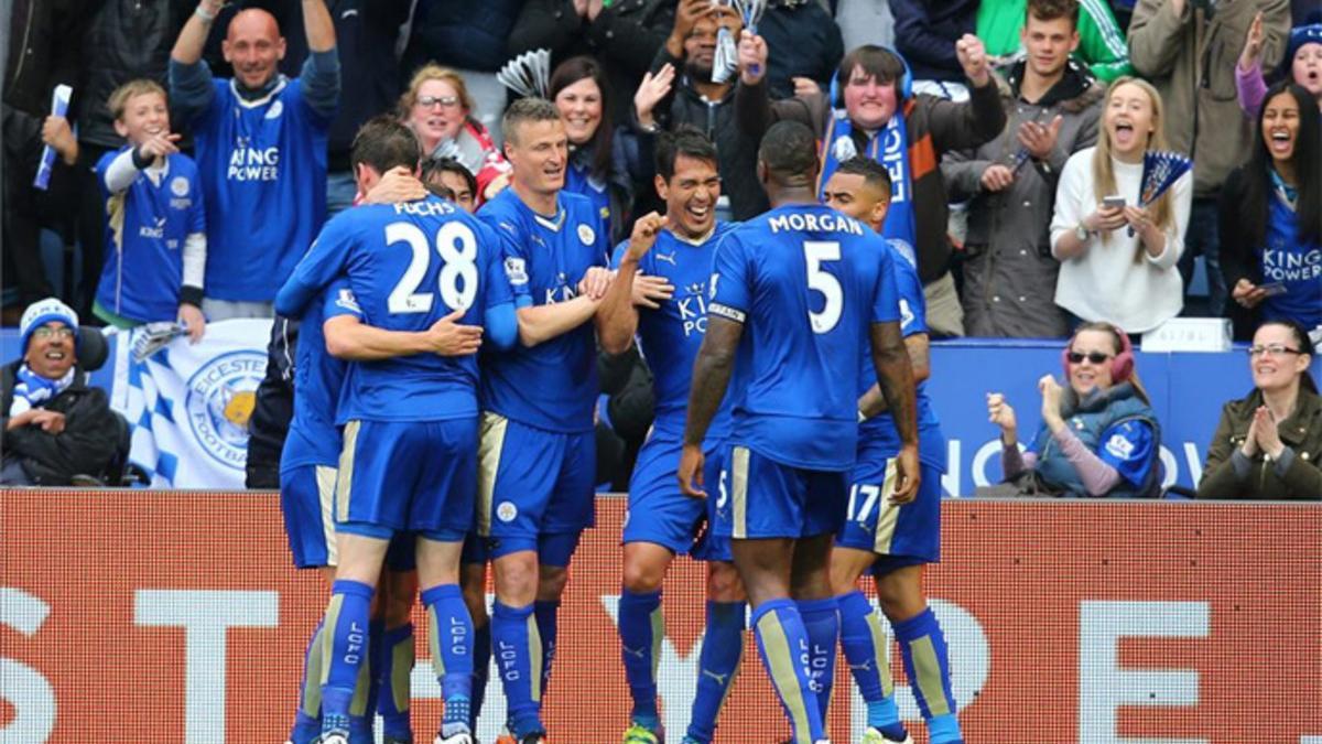 La plantilla del Leicester se sobrepuso a la ausencia de Vardy