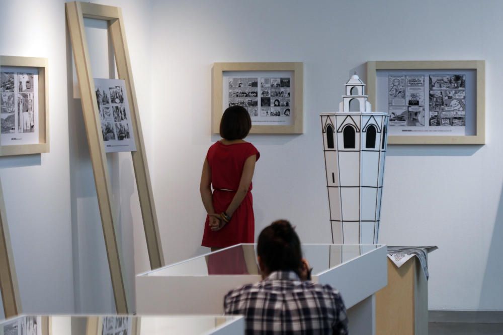 Exposición 'València en vinyetes' en el MuVim