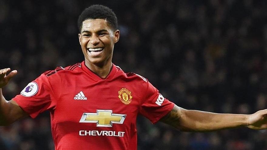 El delantero del Manchester United, Marcus Rashford