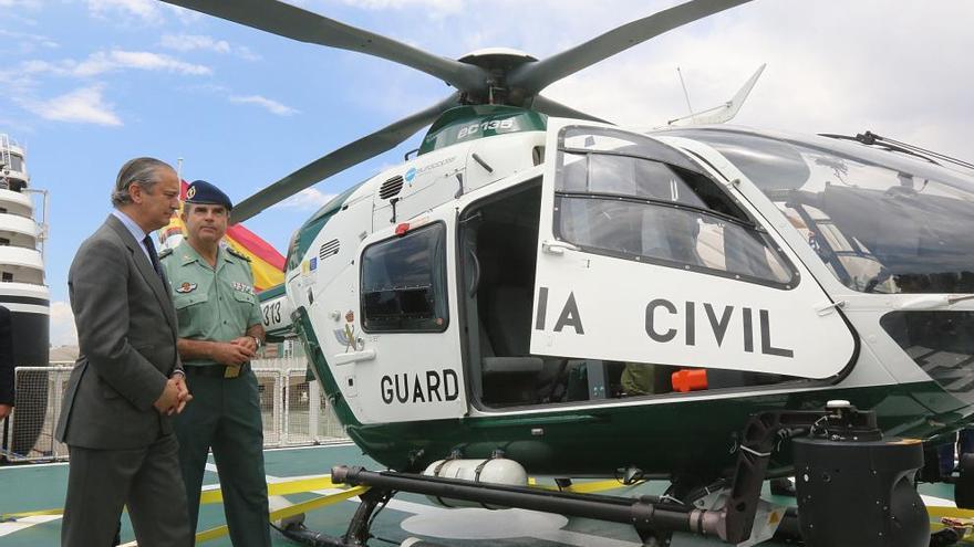 El director de la Guardia Civil en un acto del cuerpo.