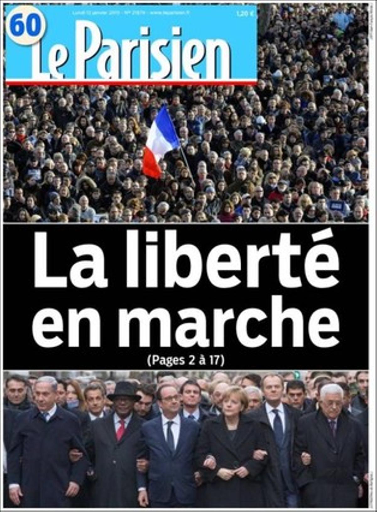 La portada de ’Le Parisien’.